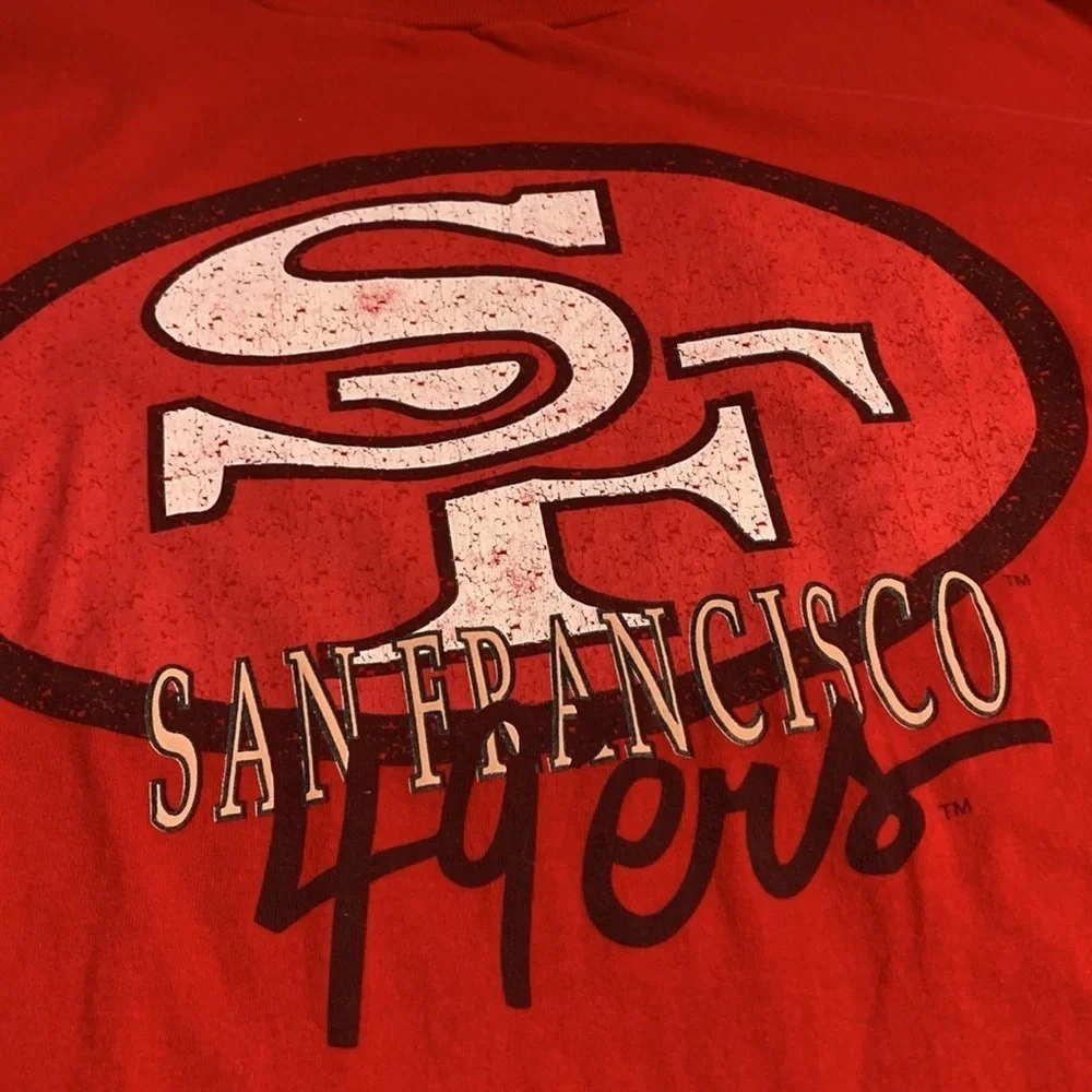Vintage 80's San Francisco 49ers The game T shirt Mens size L Single stitch